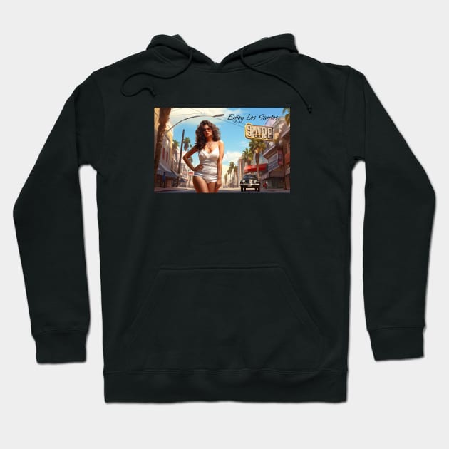 Postcard from Los Santos 12 Hoodie by obstinator